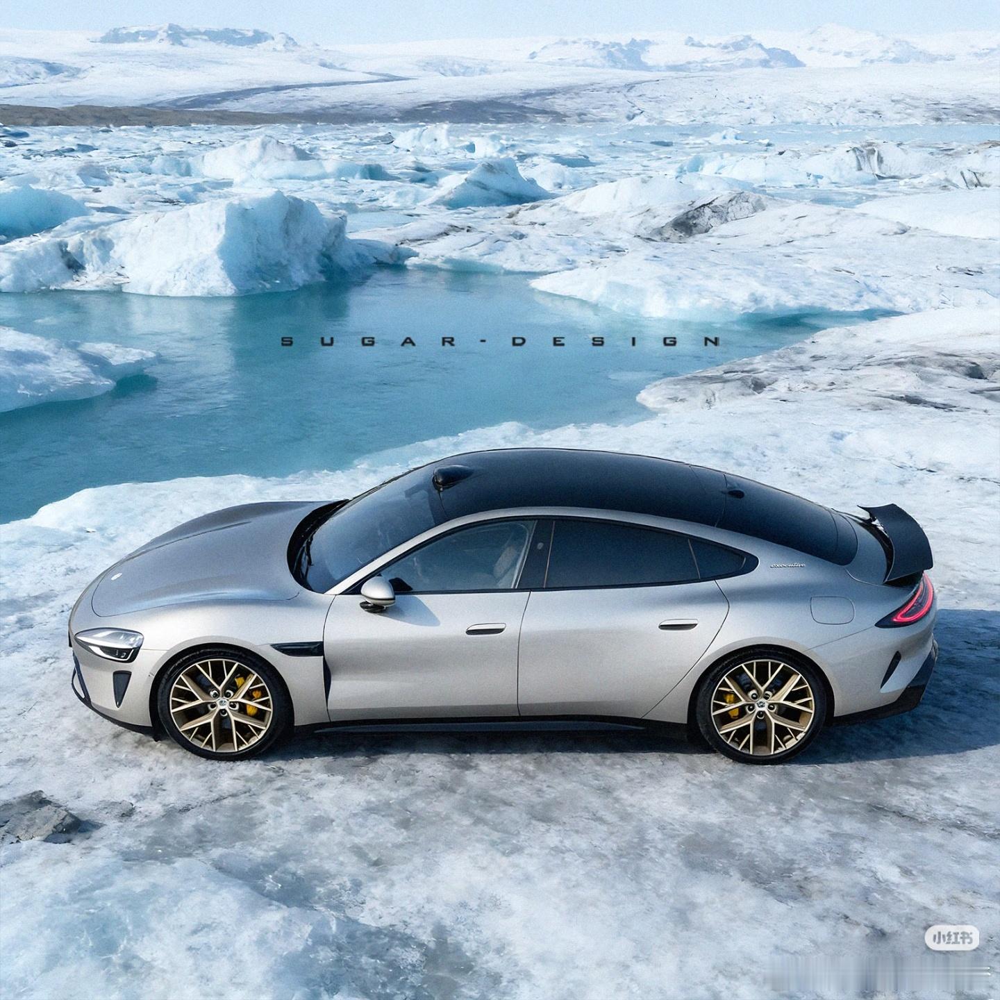 长轴的SU7L看起来姿态更优雅，更帅了