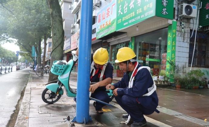 亮化办护航，台州天台灯常明