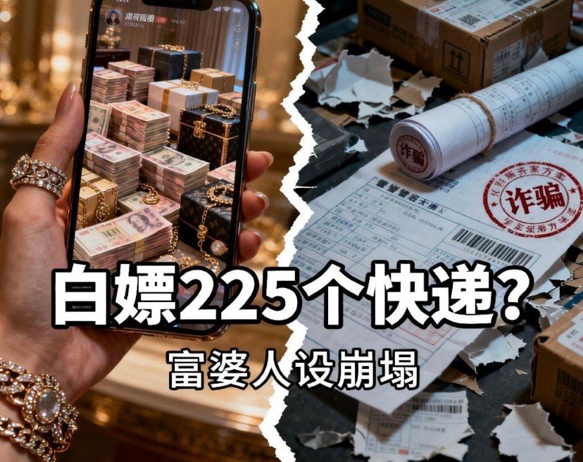 仅退款225个快递女子已归案2025年12月8日，恶意发起225次“仅退款”调包