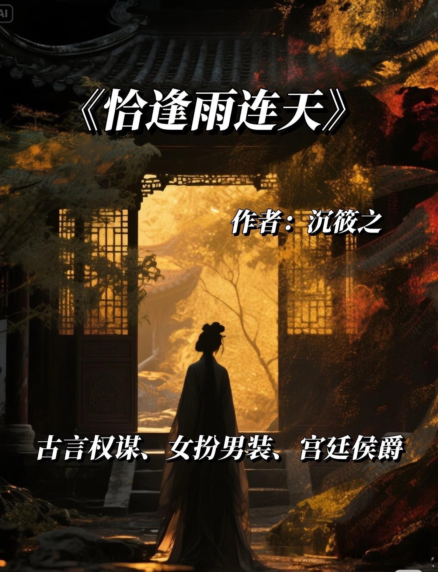 《恰逢雨连天》女主人设要求好高，要清冷气质的还得女扮男装而且朝堂戏不少 