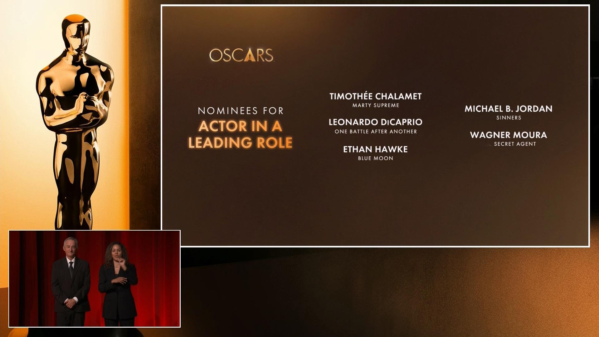 2026奥斯卡提名第98届奥斯卡最佳男主角提名：Timothée Chalame