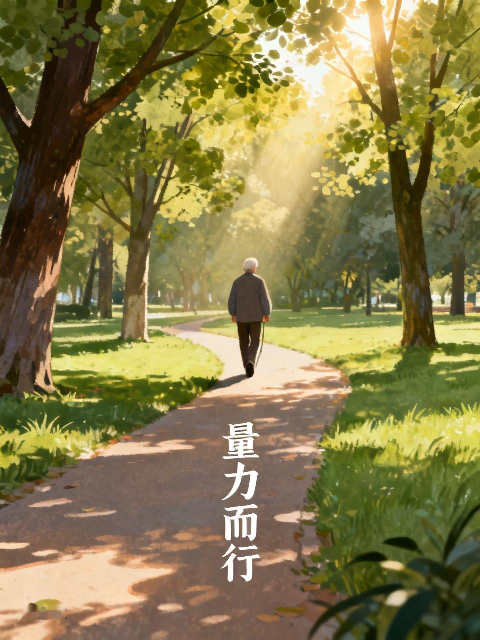 老年人锻炼身体还是要量力而行，毕竟身体机能不比年轻人，打比赛拿奖励的事就交给年轻