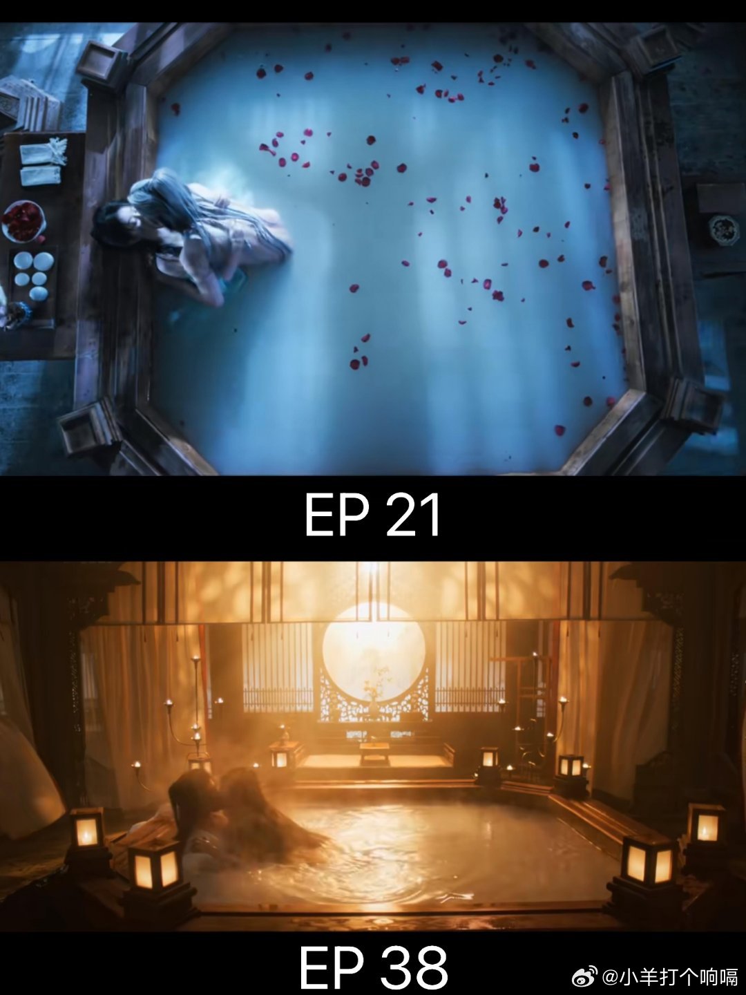 水乳交融 共泡一池子水浅浅想要，浅浅得到。言正想要，言正得到。笑死还是同一个池子