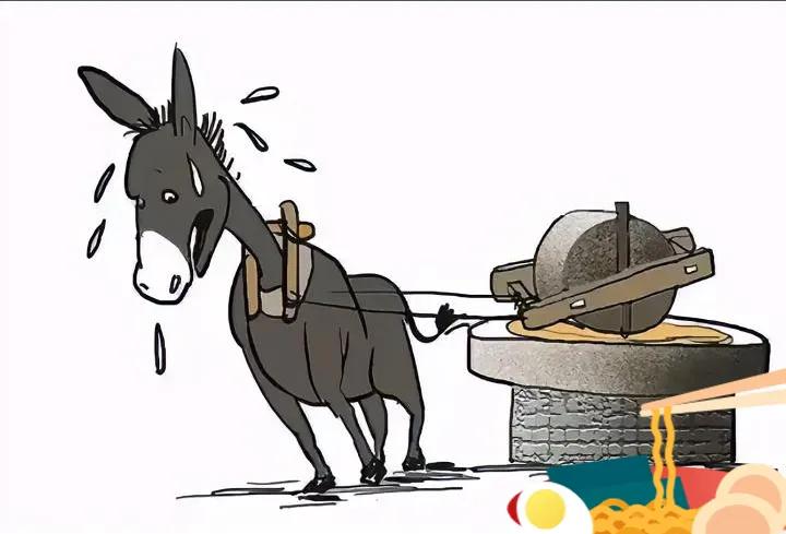 驴拉磨梗狠狠戳中外卖员
 
这个反常识的驴拉磨梗，翻过来品才更扎心！
 1. 驴