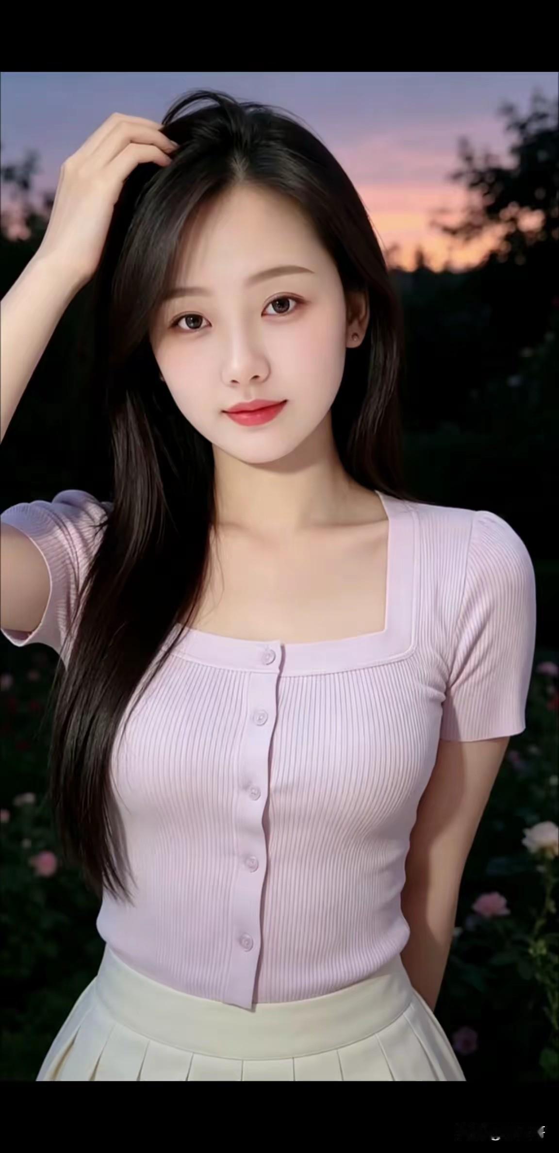 这女的，
怎么看怎么顺眼。

身材该有的都有，
脸上自带旺夫相。

颜值更是没话