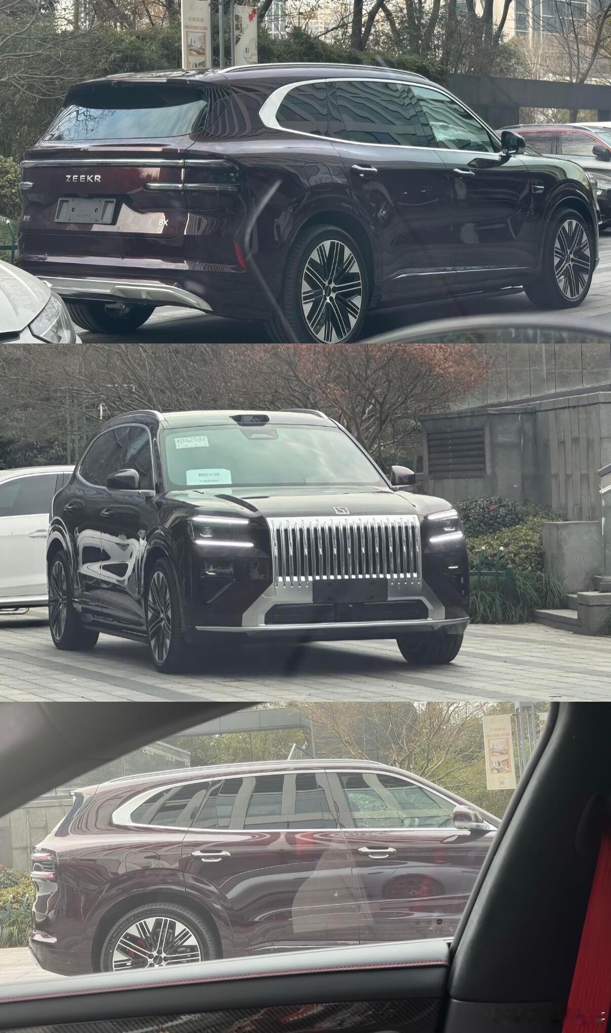 大v聊车 极氪 8X 长这样 