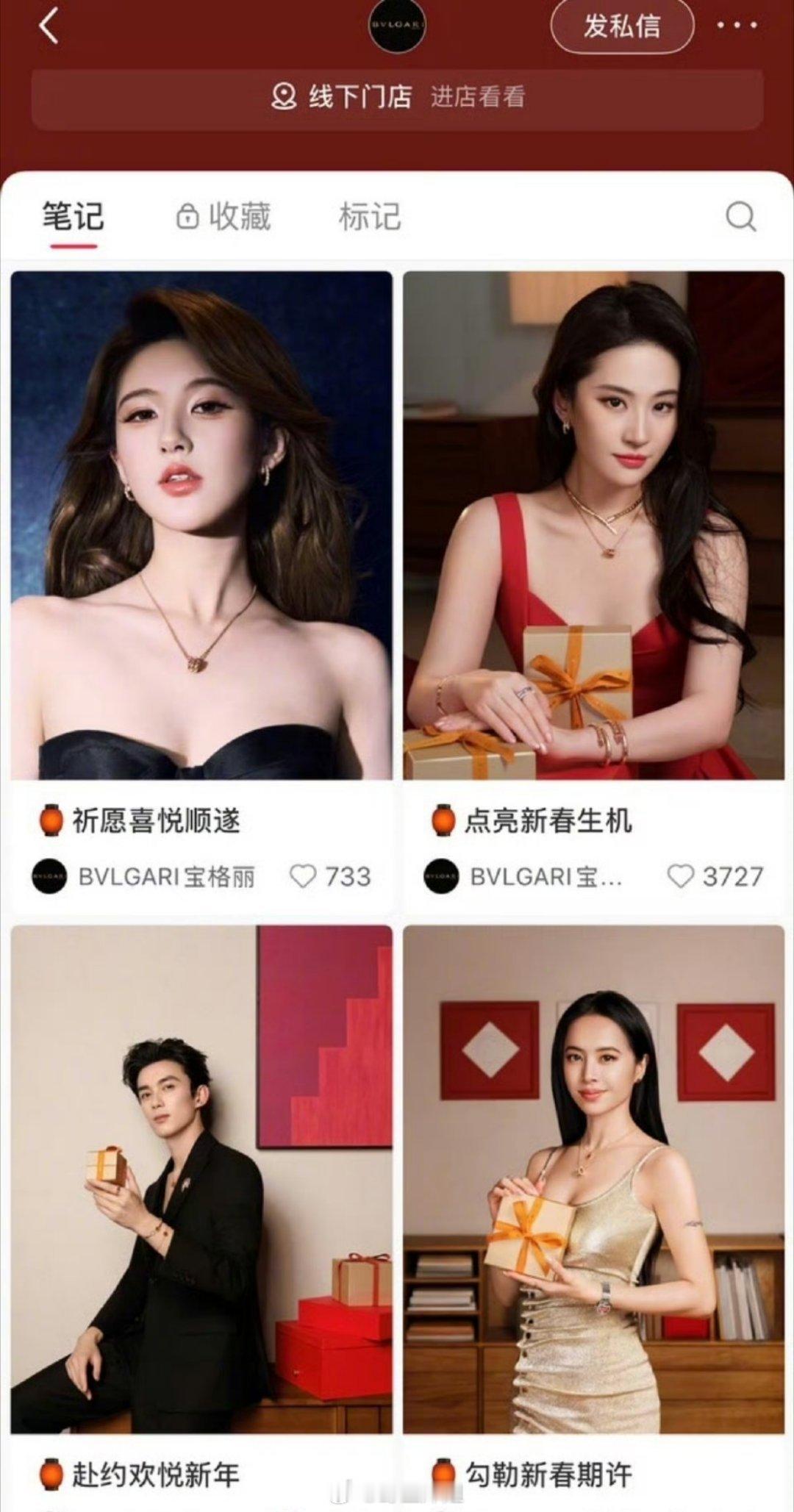 赵露思是宝格丽新春祝福的压轴大咖啊 