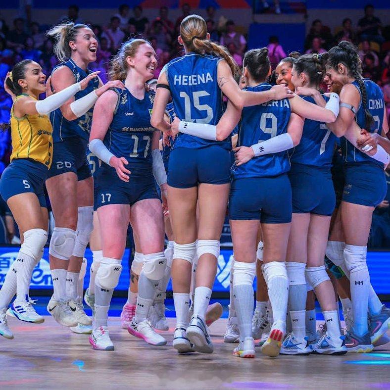 🇧🇷 巴西女排VNL第5次晋级决赛🥈 2019 x 🇧🇷 巴西 2-3