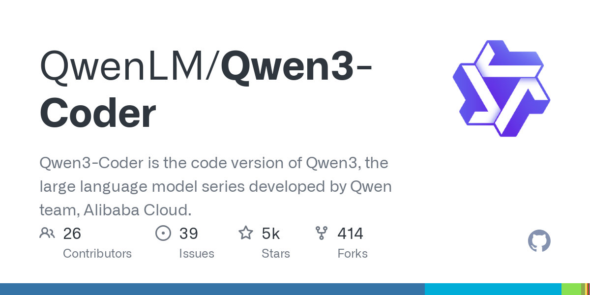 阿⾥Qwen3-Coder登顶，编程革命来了，AI编程带来的生产力革命也来了美国