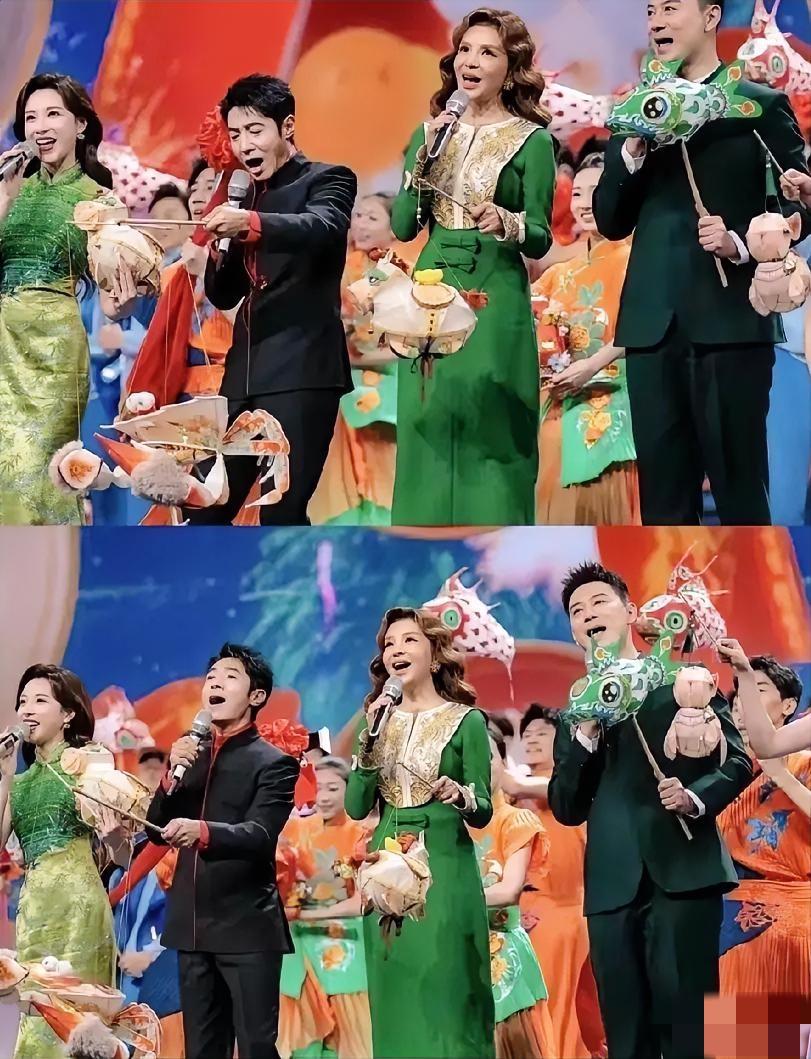 不是我说，
央视的元宵晚会，
是哪个天才想出来的，让男女主持人对唱的啊！
一开始