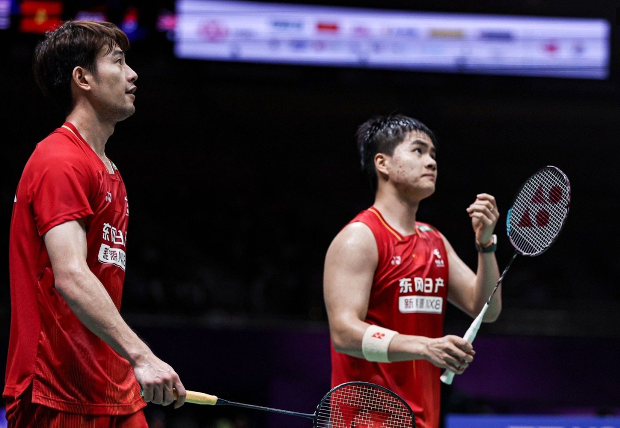 2026年名古屋亚运会 [我来了]梁伟铿/王昶21-17 13-21 21-9阿
