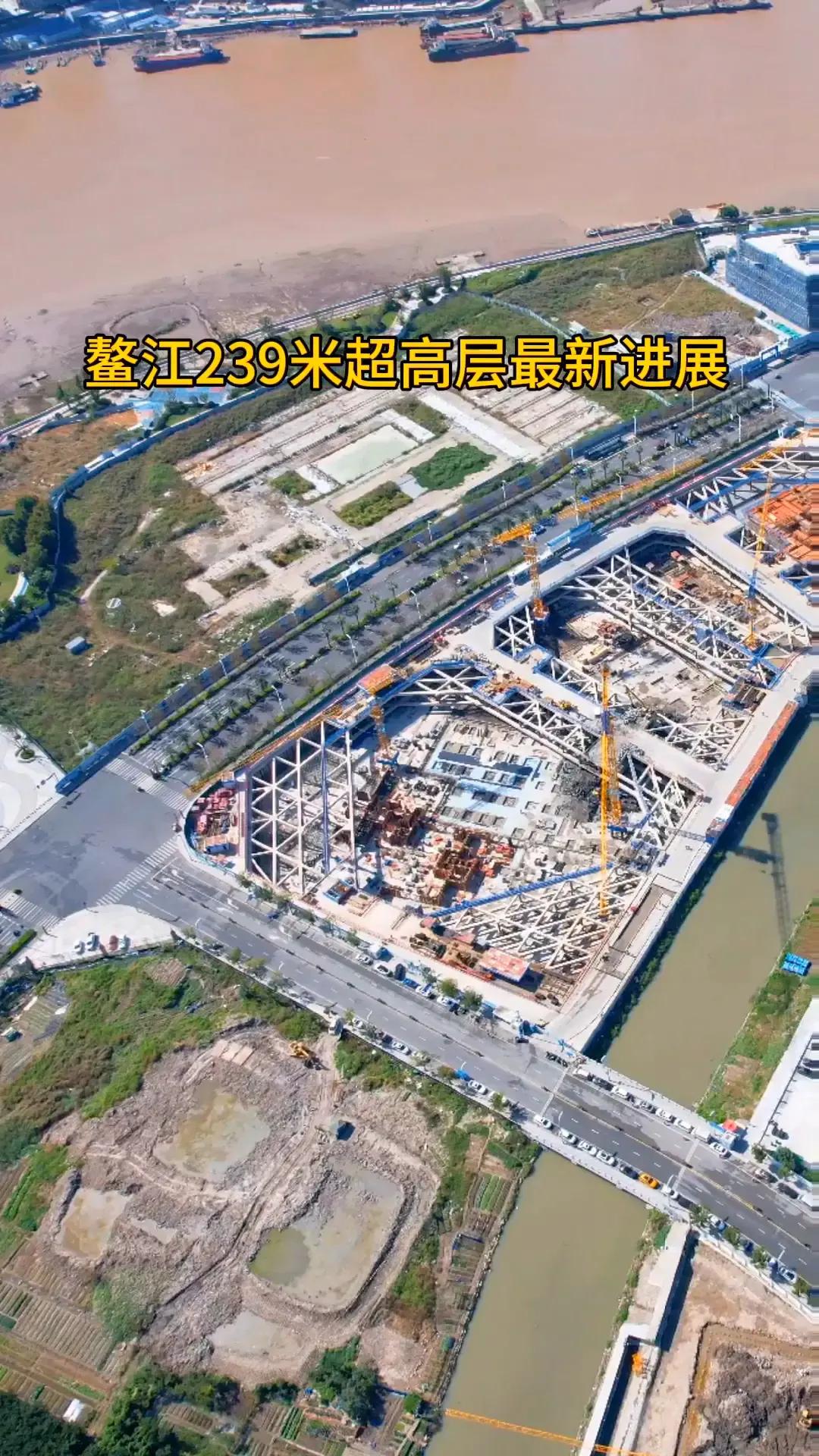 浙江鳌江金茂239大厦最新建设进展（11.09）