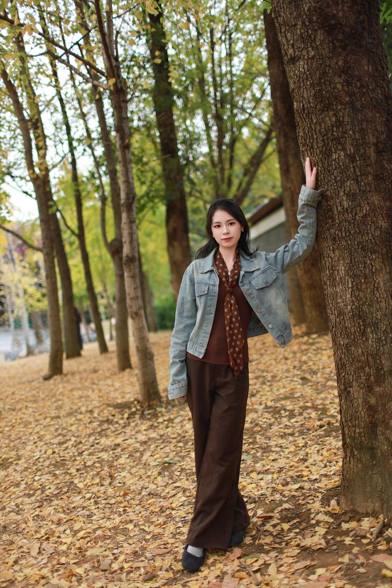 偶遇柳候公园，随拍一张人像写真 摄影爱好者 摄影分享 摄影花絮