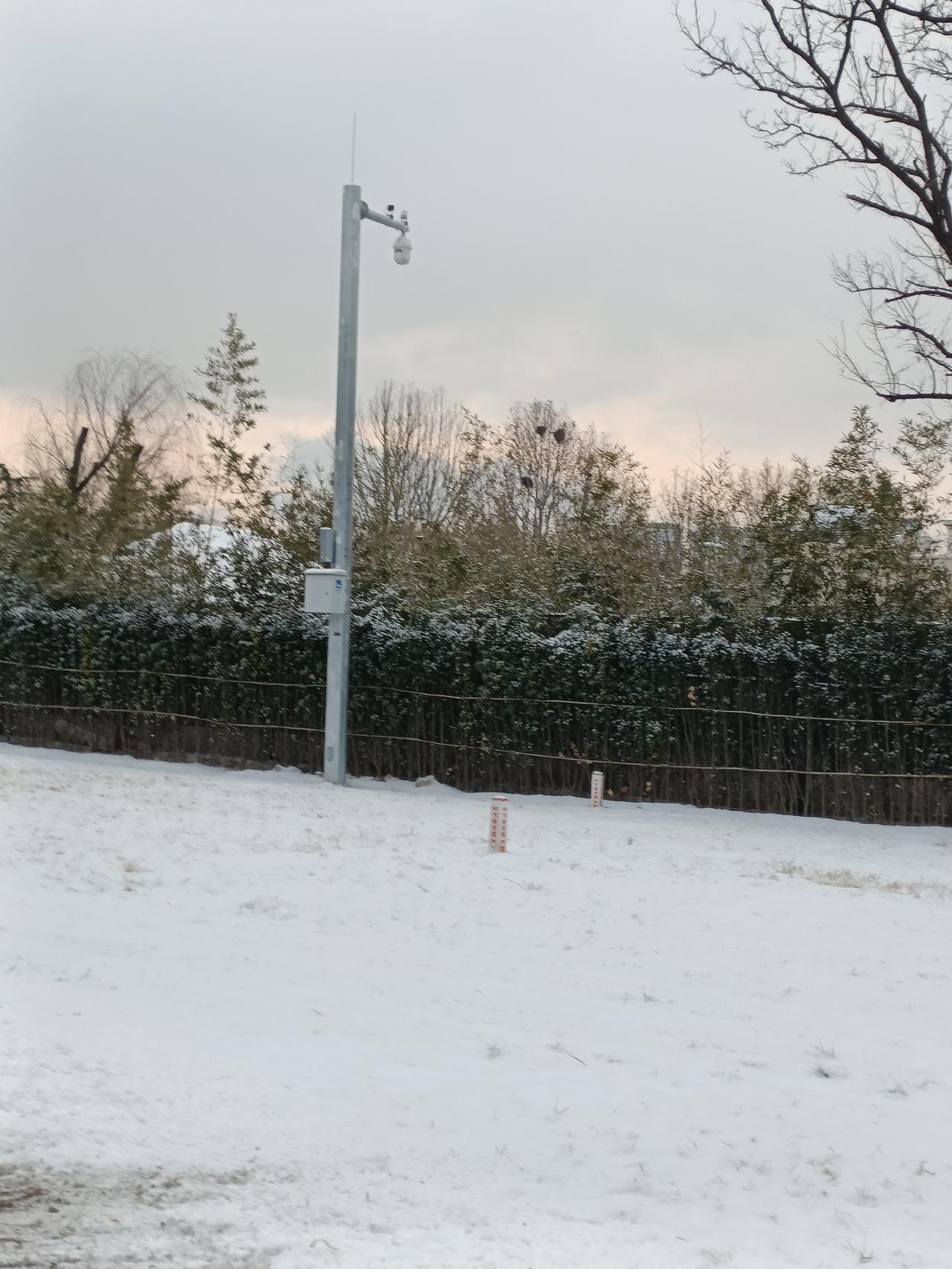 晒图笔记大赛雪后的太阳缓缓升起