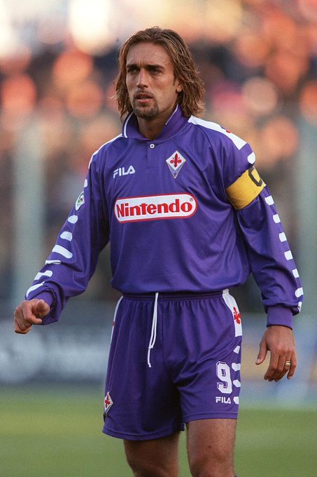 【老照片】 意甲联赛 Gabriel Batistuta.🇦🇷 