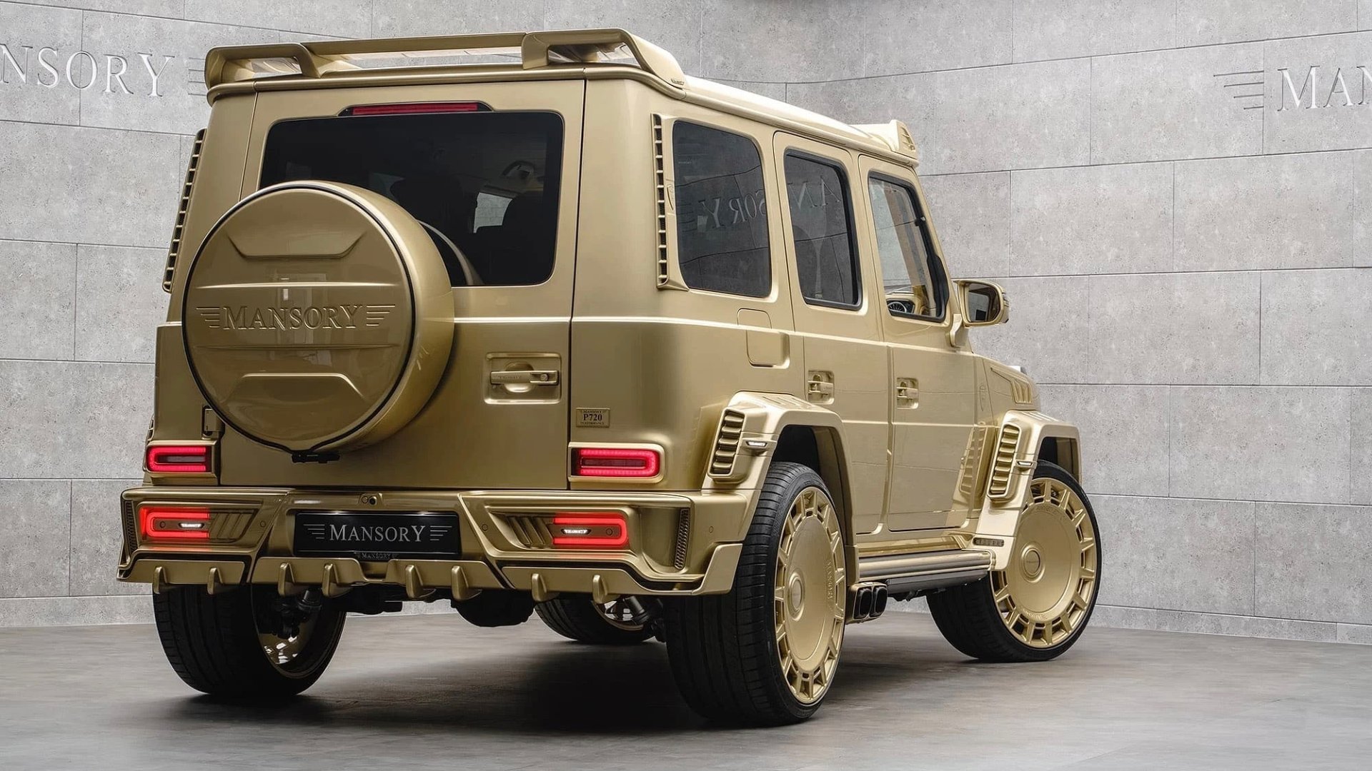 车市热门 Mansory奔驰AMG G 63 P720 