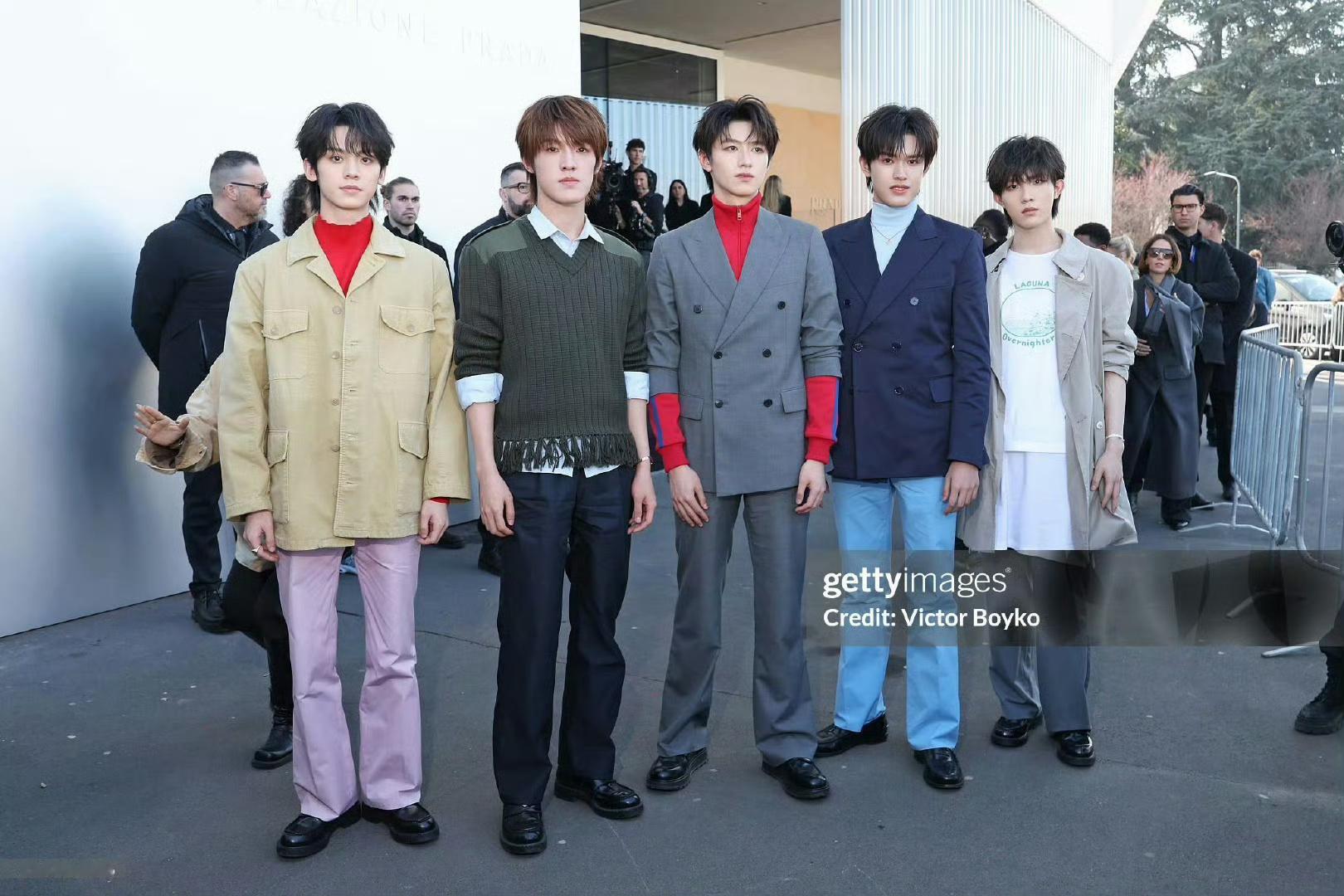 Prada大秀 G社生图杨幂〡柳智敏〡苏新皓〡朱志鑫〡左航〡张泽禹〡张极 