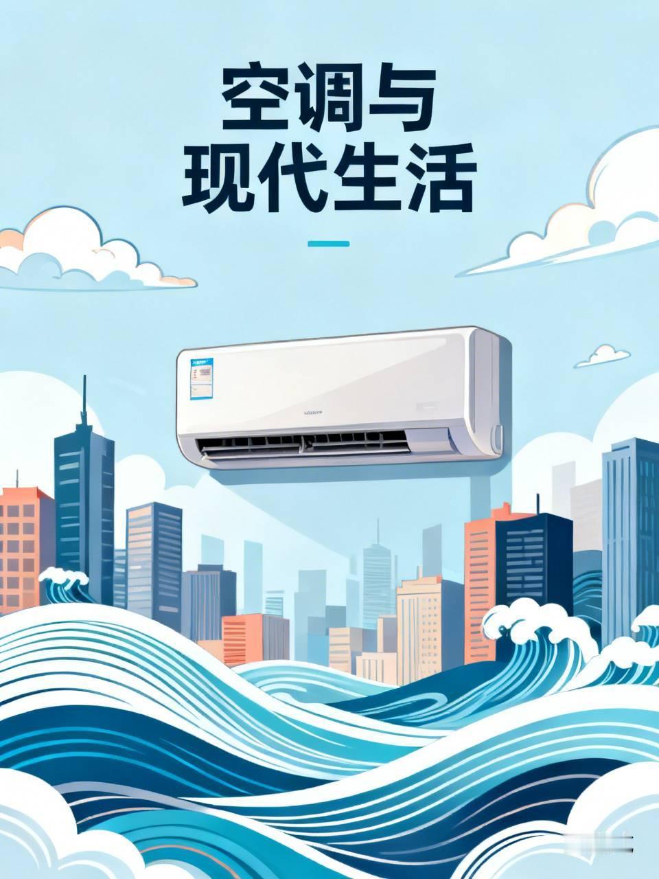 空调对现代生活的影响那可太大了。夏天没空调，简直就是“人间炼狱”。就拿我上次在没