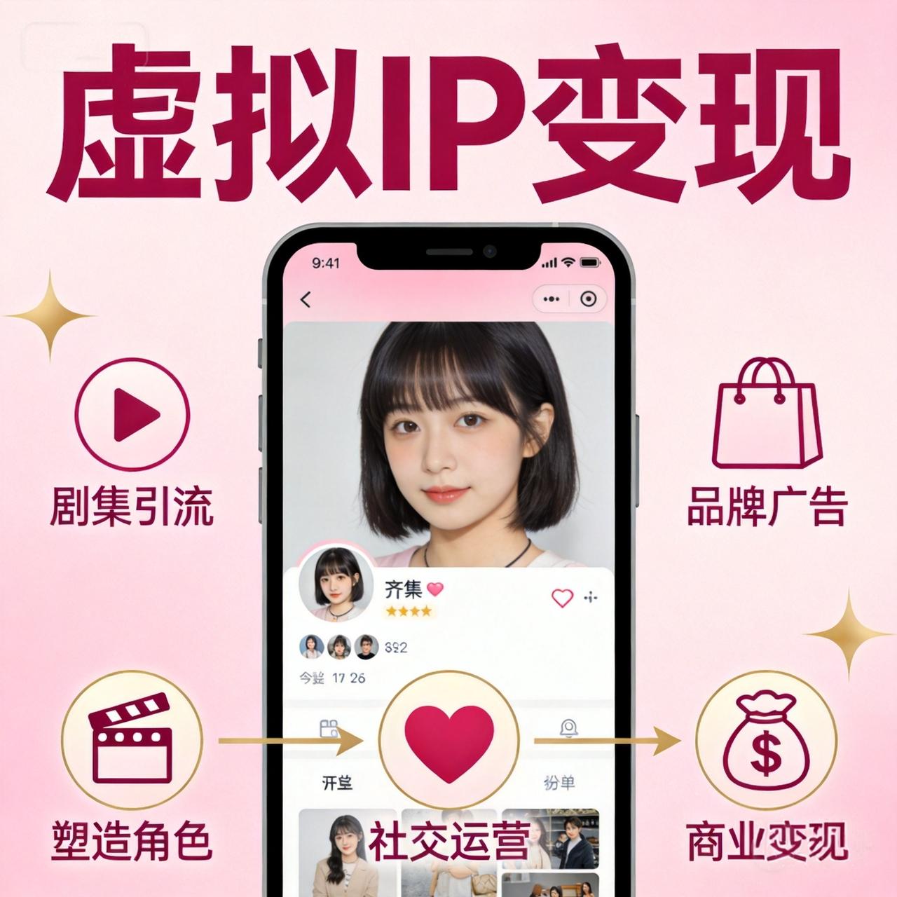 AI虚拟演员开始接广告了：方桃子粉丝45万，报价超真人网红，虚拟IP变现路径跑通