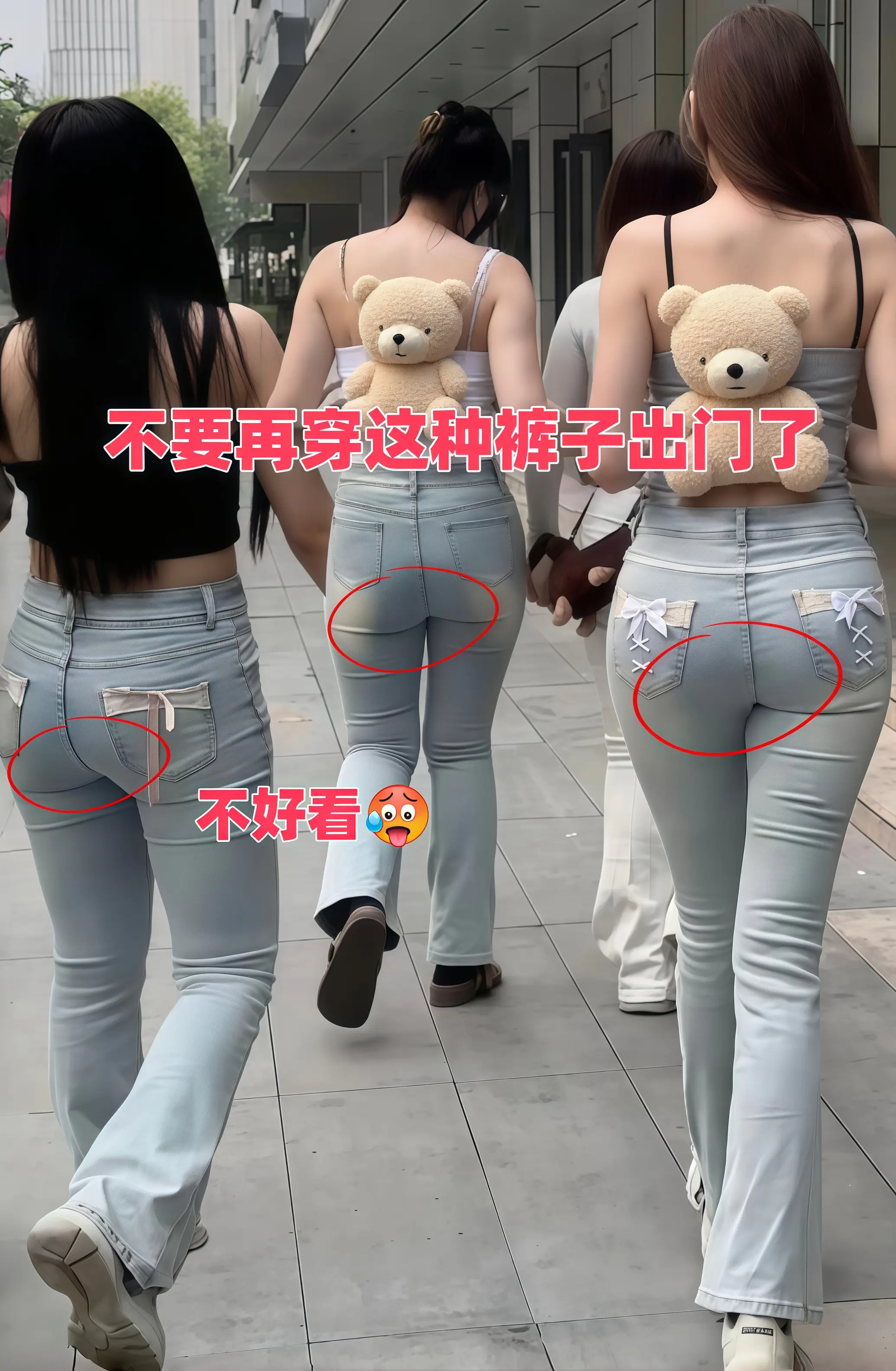 姐妹们，2025春夏王炸新品破洞牛仔裤来咯！夏天想穿出高级时髦的穿搭？...
