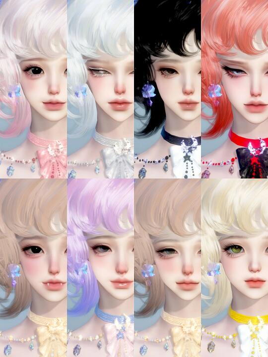 宝宝久等了！新捏脸分享来咯～