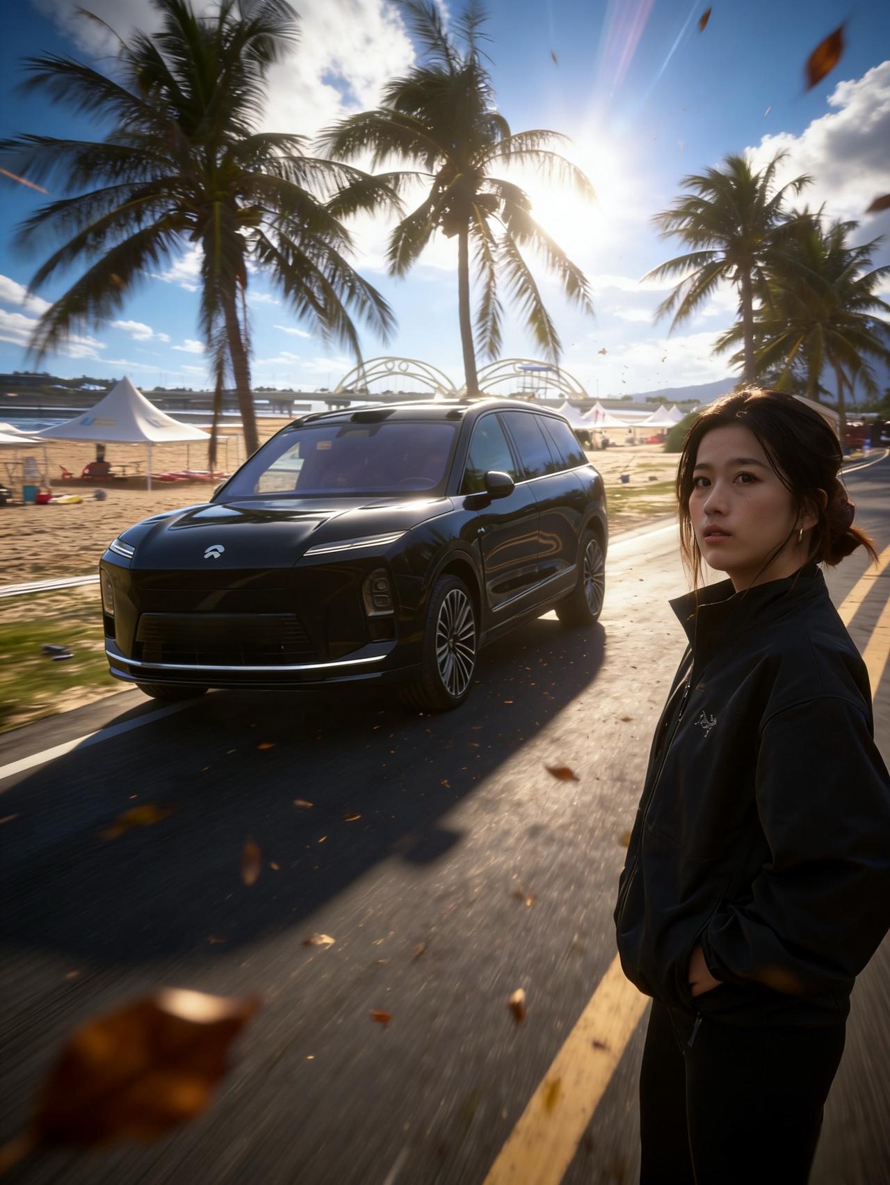 拍出电影感 ES8 蔚来ES8 dou是好车