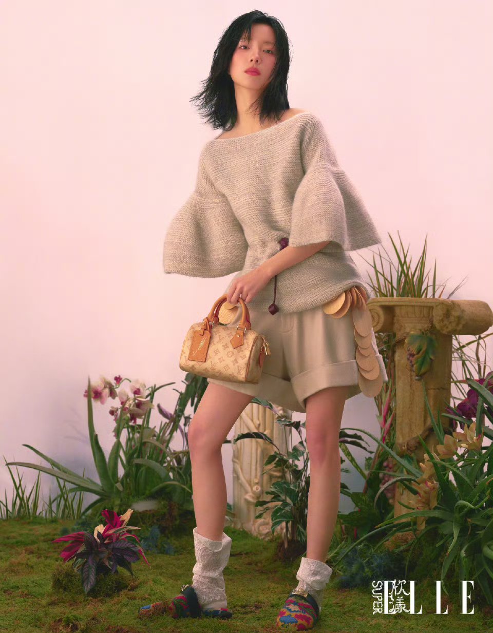 SuperELLE3月刊封面庄达菲～～庄达菲庄达菲