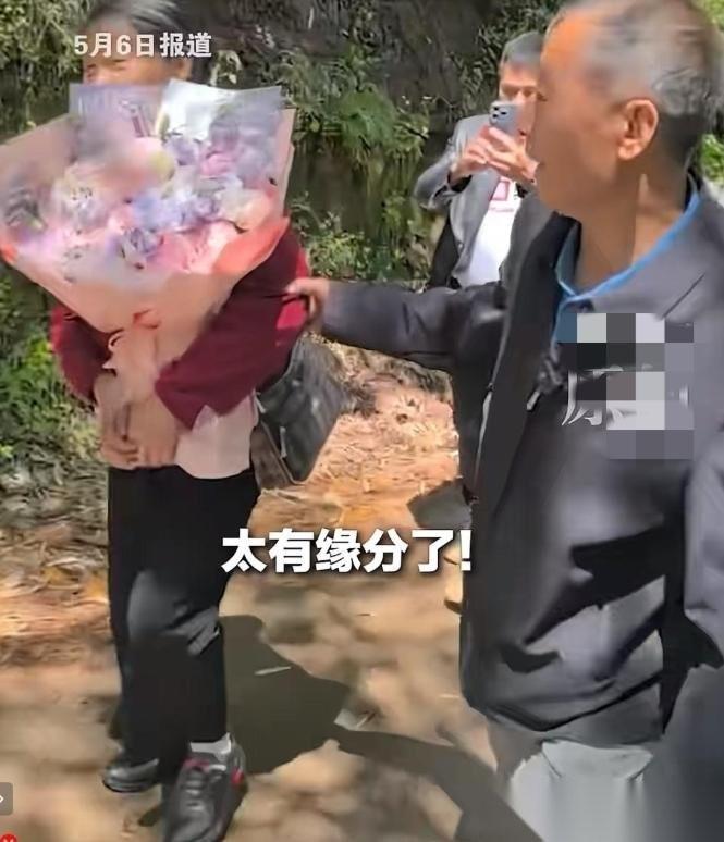 太有缘了吧！
5月7日报道，广州一哥们儿在家刷短视频，刷着刷着，突然发现视频里的