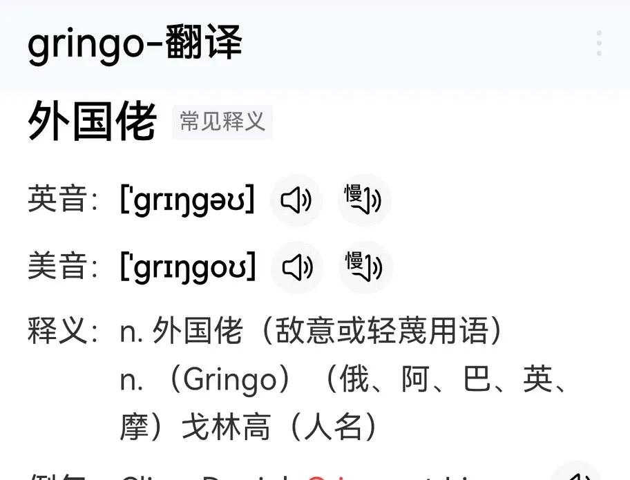 面对美国的关税威胁，巴西总统卢拉开始骂人了，用了“gringo”这个词来回怼特朗