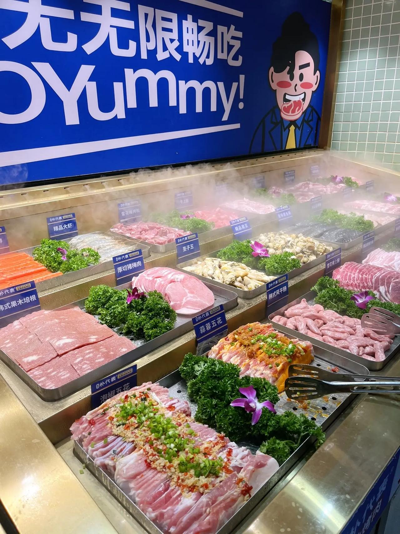 吃不完🍖根本吃不完的韩国烤肉😋 吃不完的韩国烤肉还有韩国拌饭、烤鸡、火鸡面…