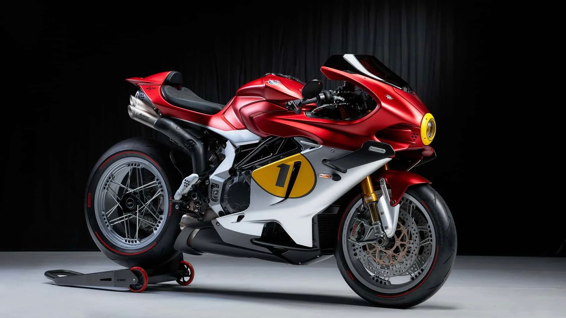 车市热门[超话] 为了纪念 MV Agusta 80 周年，MV Agusta 