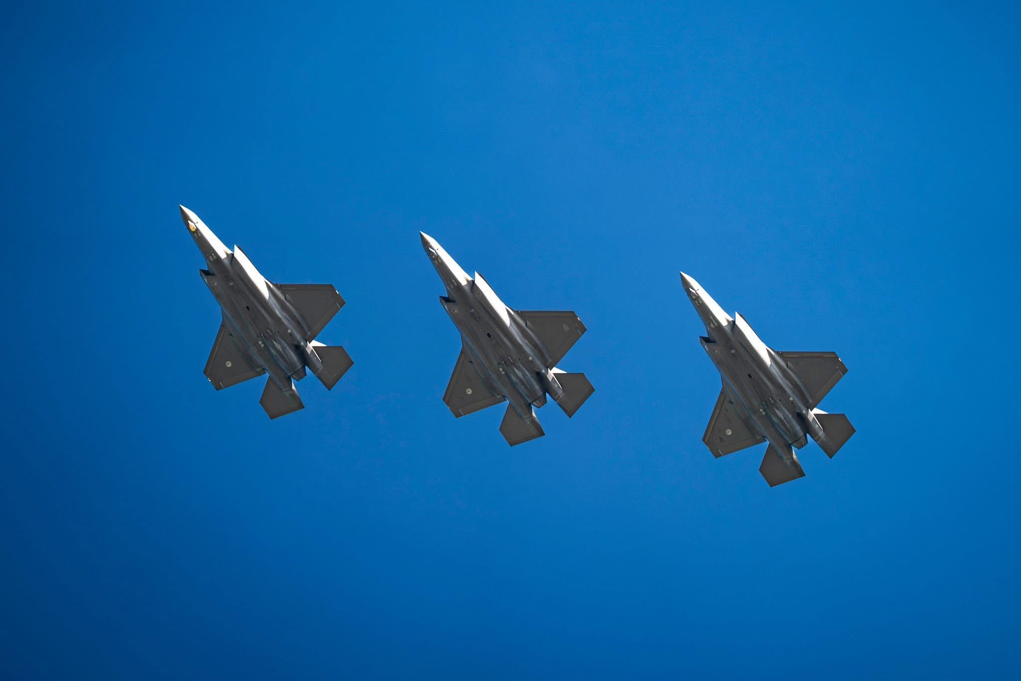 今日肥电 早安 荷兰空军（RNLAF）F35APhoto credit: RNL