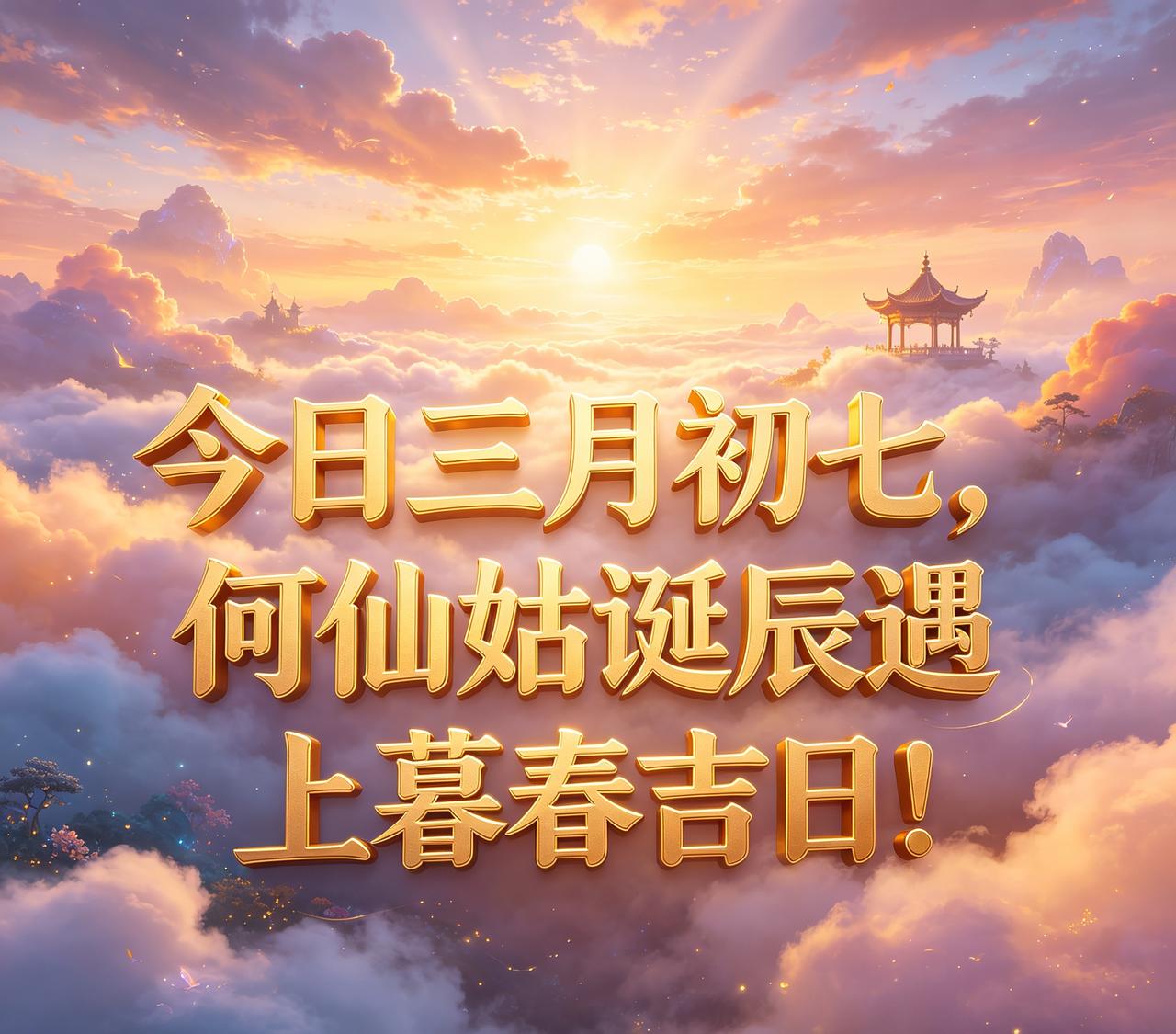 【今天三月初七，是“何仙姑”生日！老辈人交代：吃3样做1事忌2事，接好运！】
