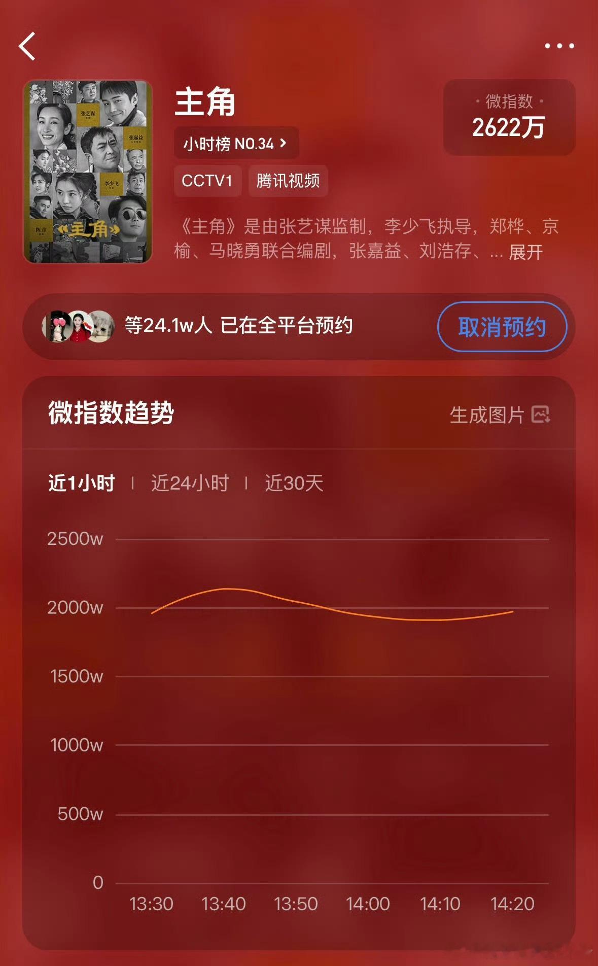 刘浩存主角央一播出