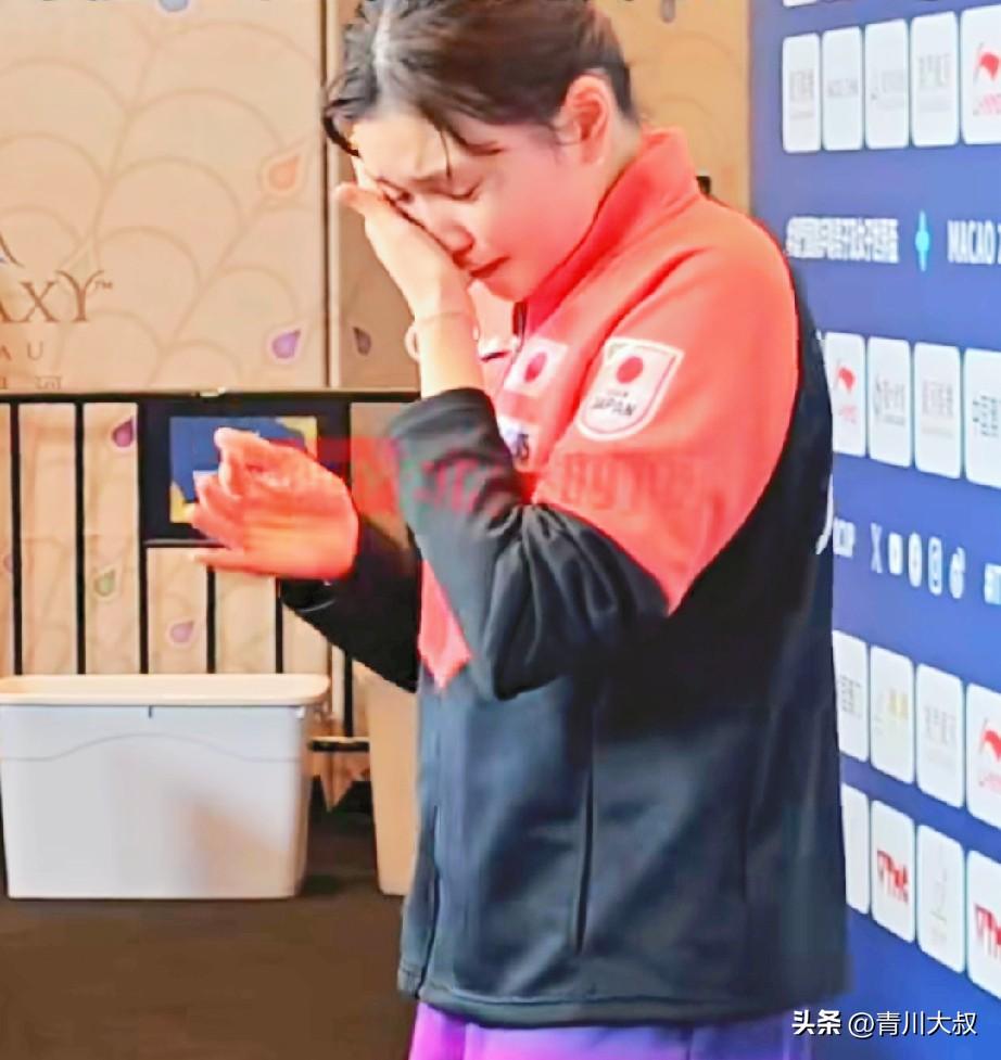 桥本帆乃香虽然哭了，但是她还是没有意识到问题的严重性！

她说:
遇到王曼昱，