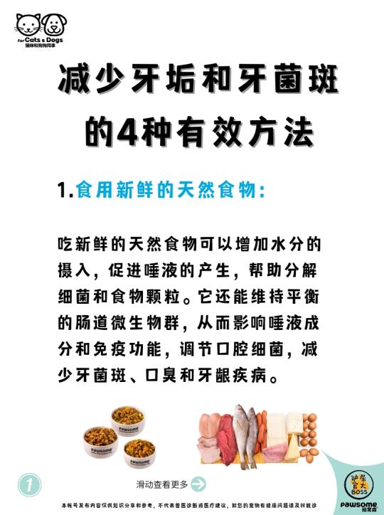 有效减少牙菌斑和牙结石的方法