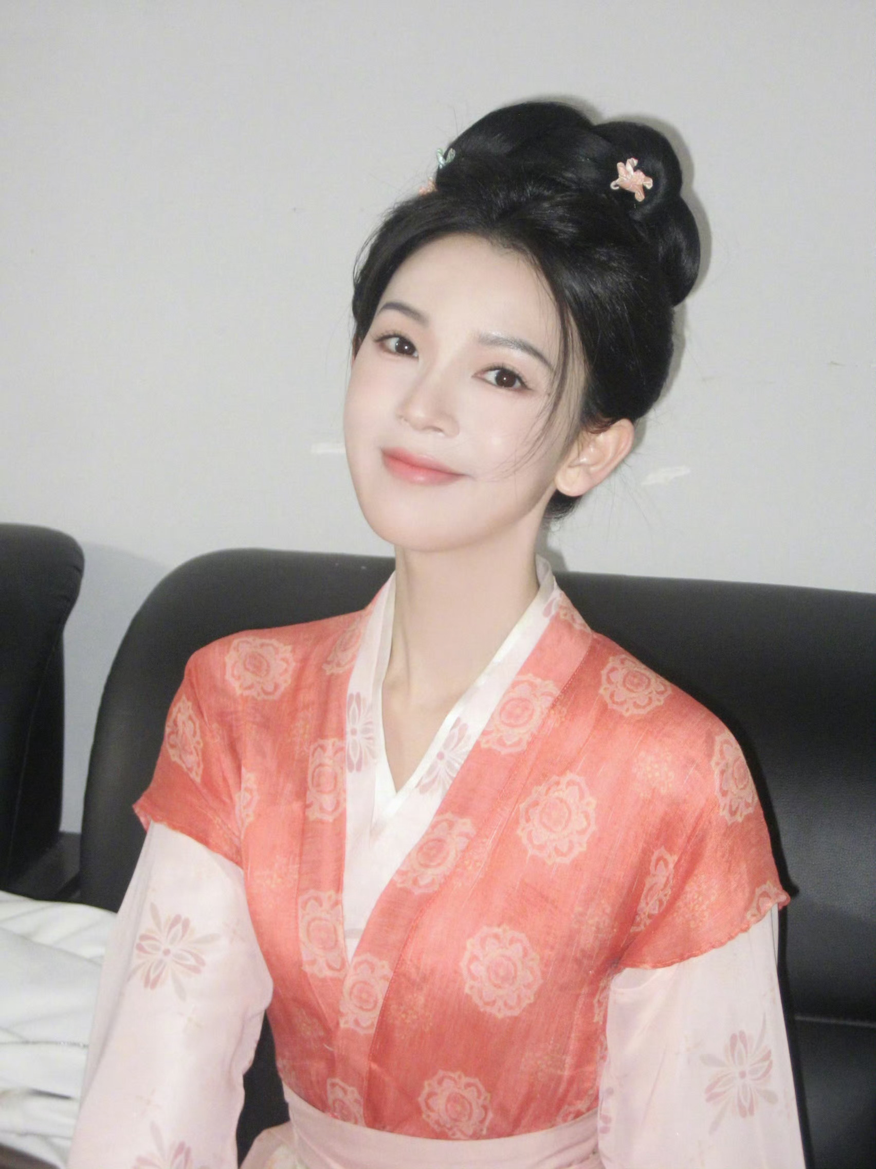 朝露怎么那么萌！陈瑶姐姐有人说你像水蜜桃吗