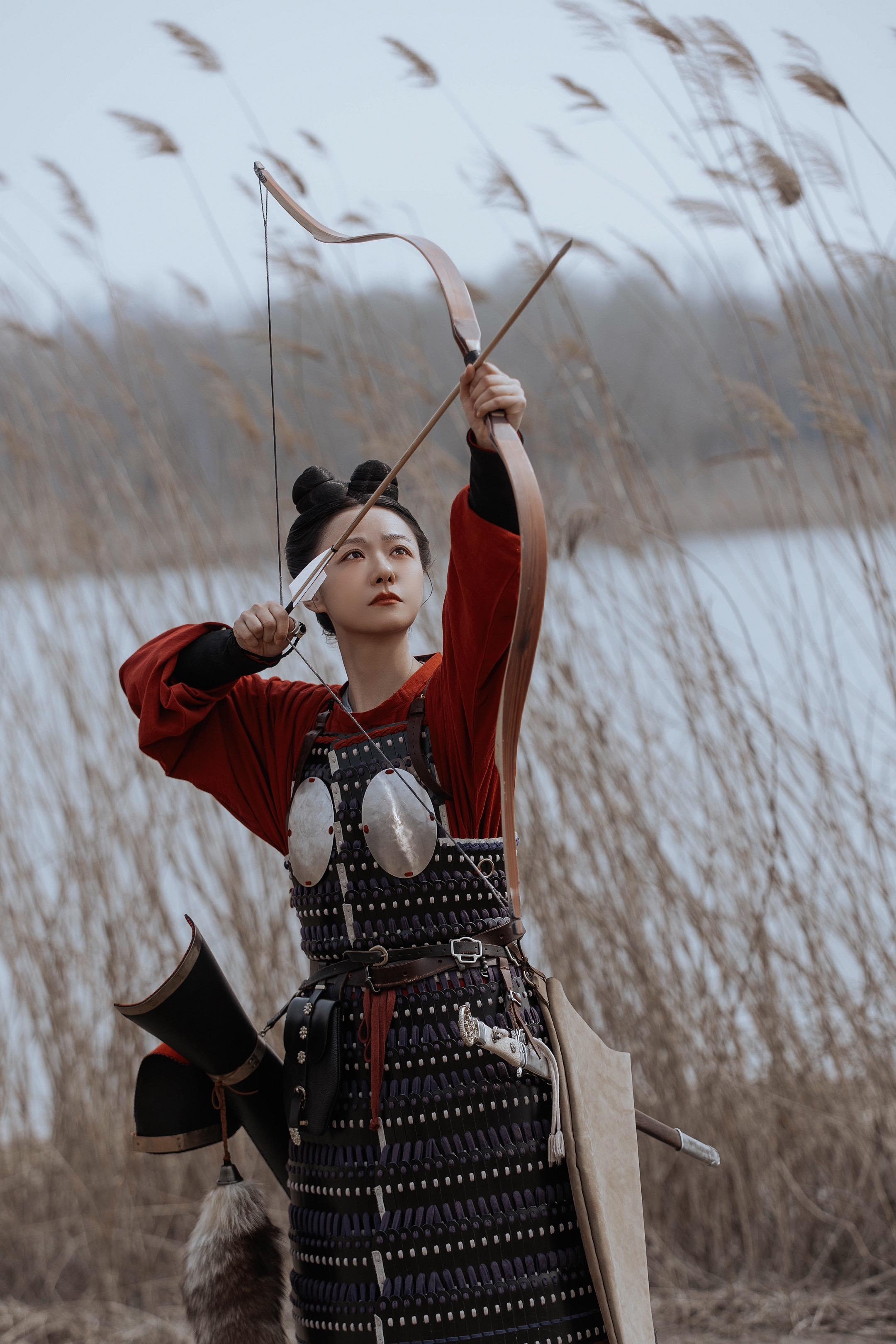 唐｜执弓凝战意，红妆胜须眉。✨摄影