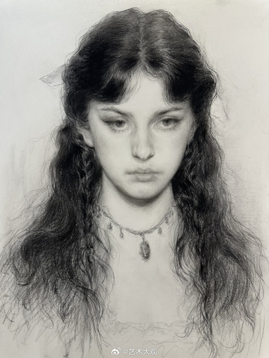 川美凌康素描头像欣赏素描素描遇见艺术