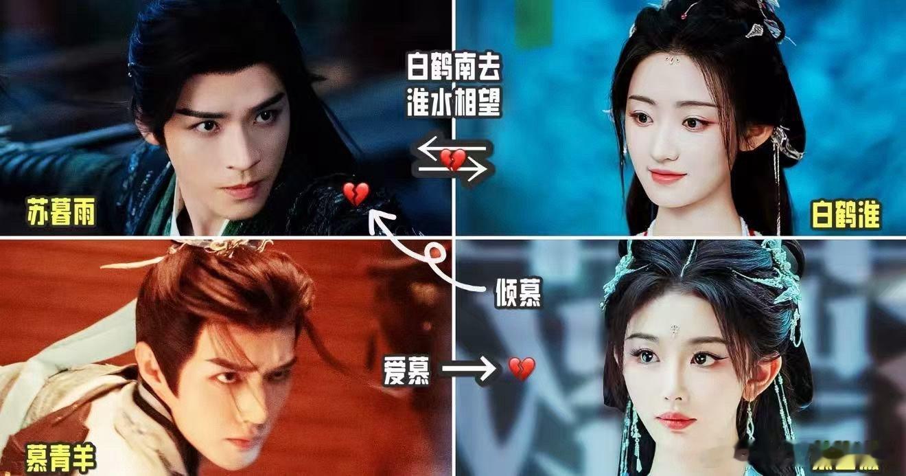 苏暮雨好像爱情中介《暗河传》感情线明朗！苏暮雨堪称“爱情中介”，慕雨墨慕雪薇都经