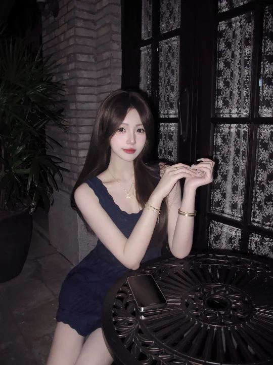 爱惨了这身蓝～