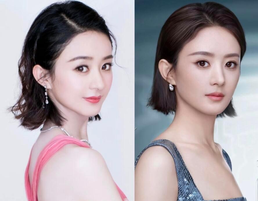 时间好像从来没在赵丽颖身上留下痕迹，又好像留下了什么痕迹以前or现在不变的美貌，