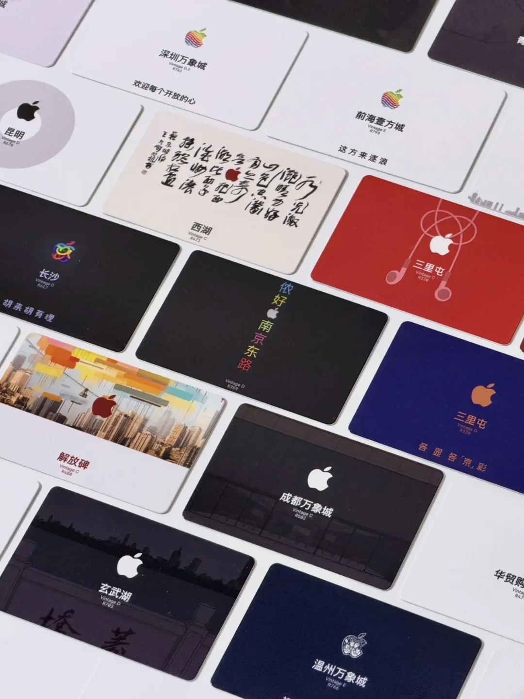 Apple Store 卡片！太棒了😭😭😭