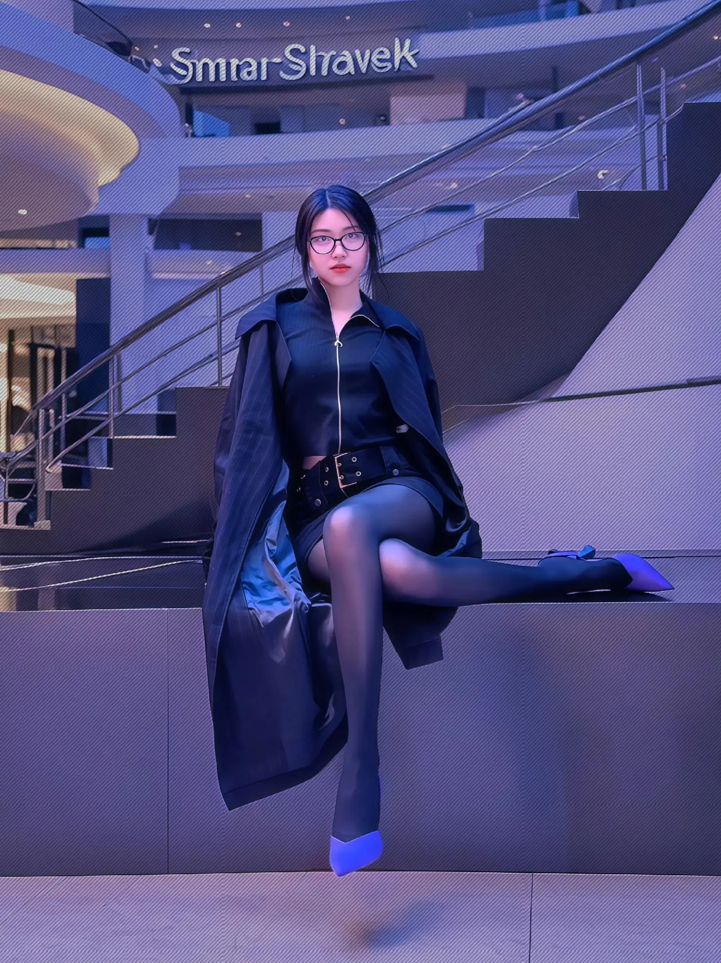 冬天就得穿厚黑