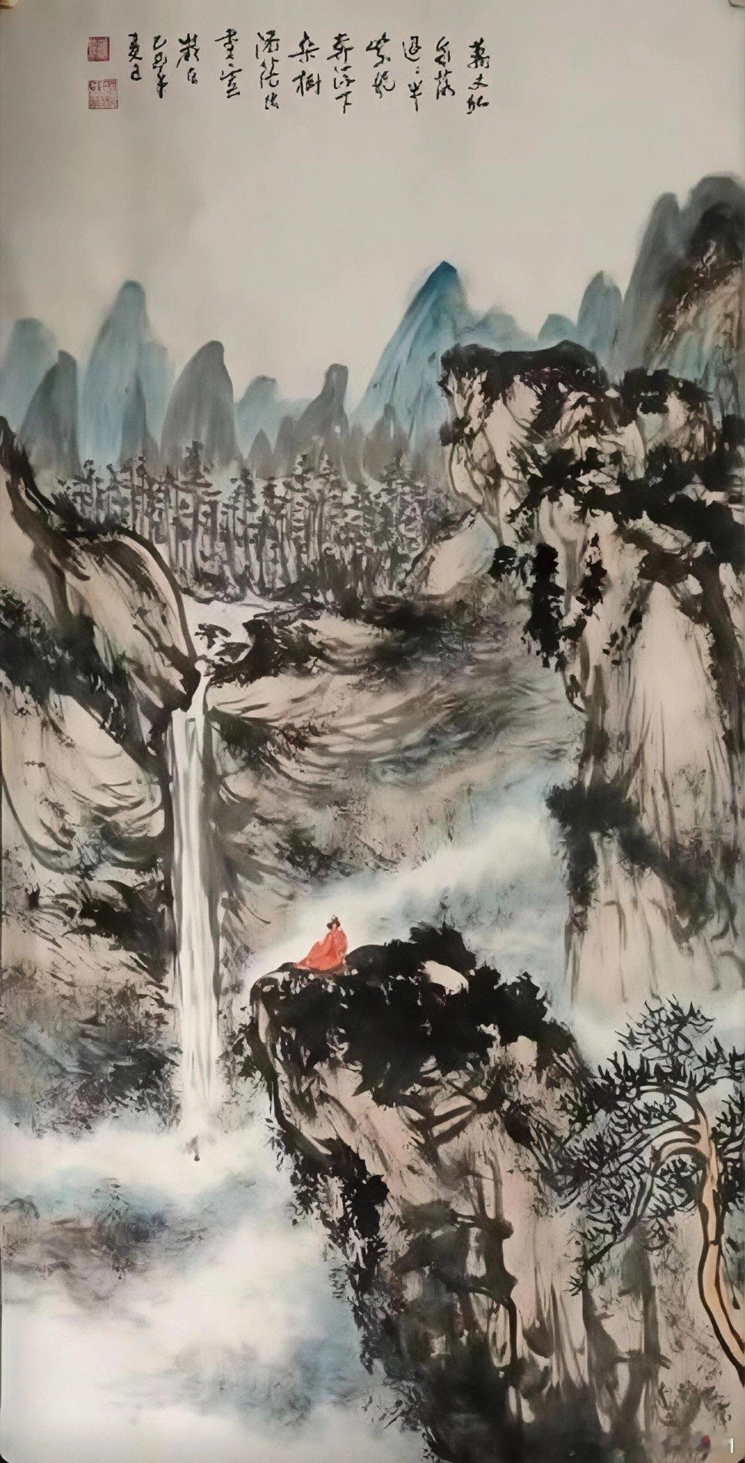 名家作品友情代理推荐分享【黄式强】国家文化部人才艺术中心一级美术师，中国管理科学