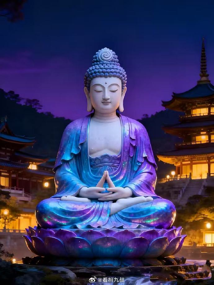 见佛祈福，诚心纳祥。愿拂去一身疲惫，散尽半生风霜。四季无灾无难，生活烟火安然，所