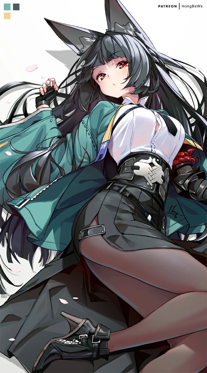 动漫[超话]动漫壁纸 一组可爱的少女插画。 ​​​