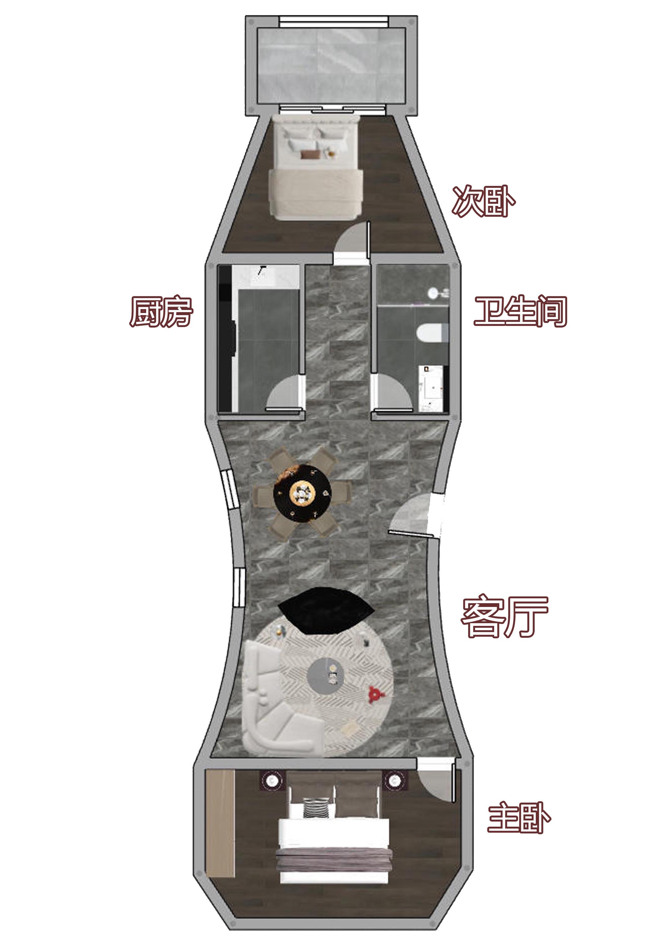 主角居然住在可乐里。