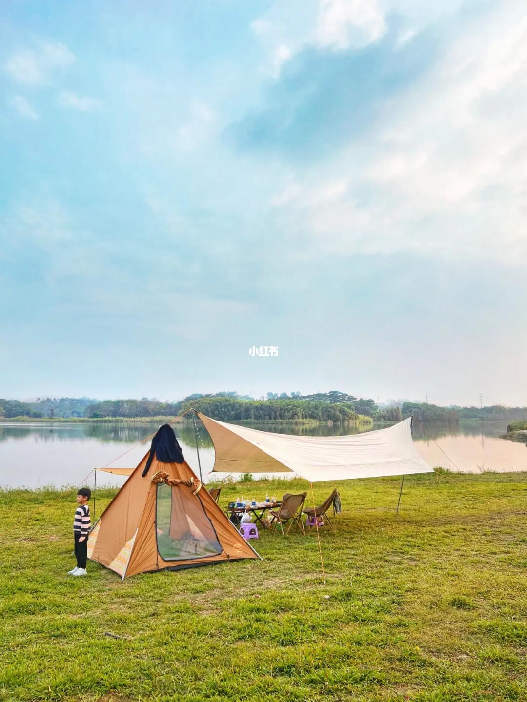 啊啊啊‼️新发现东莞这片露营地，太喜欢了