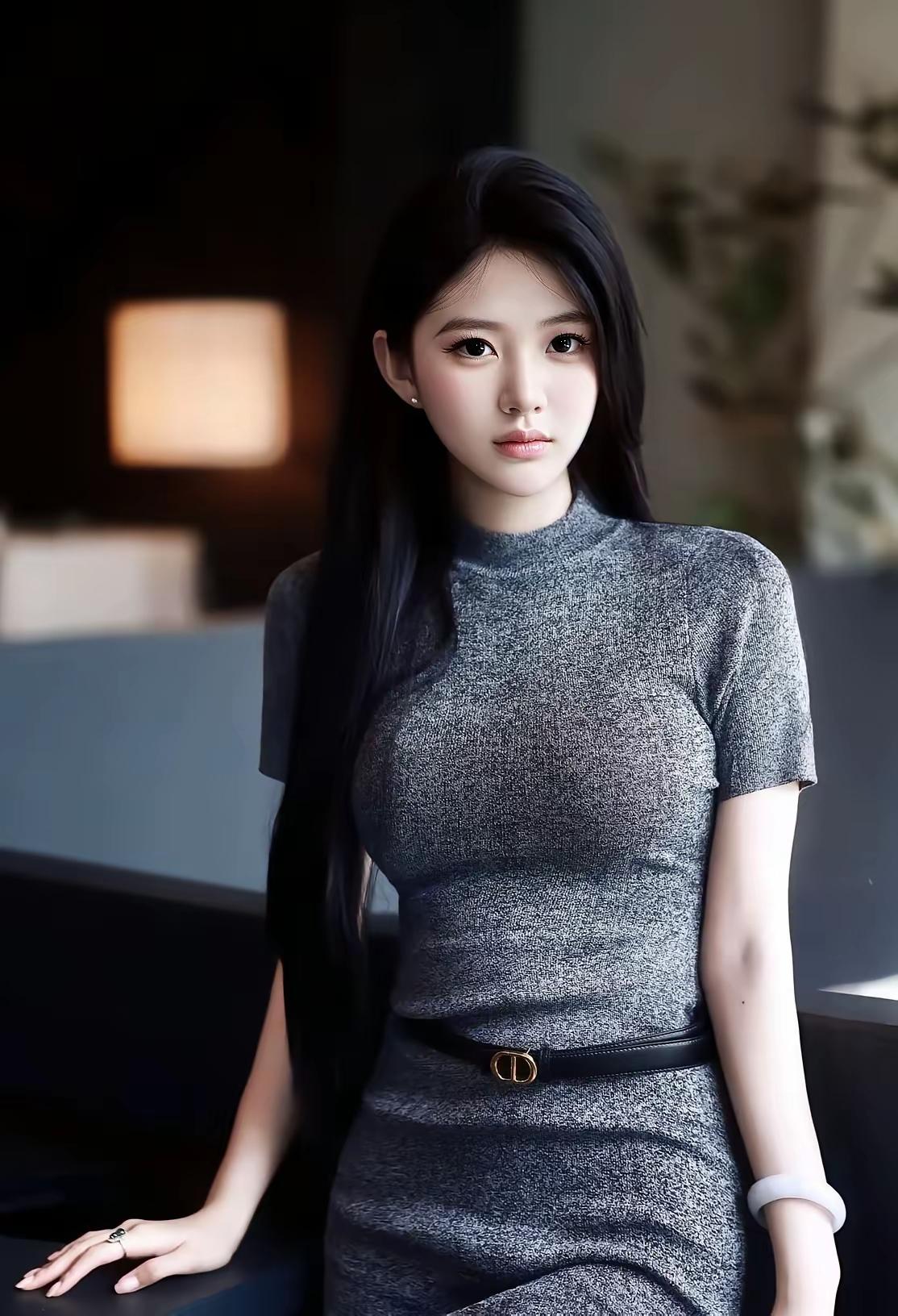 干干净净的小美女……